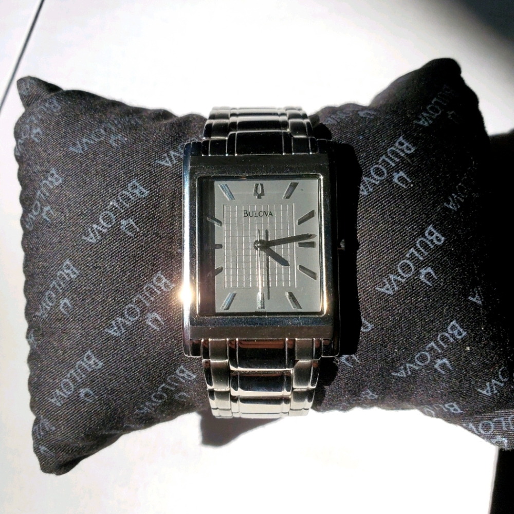 Bulova Men's Stainless Steel Quartz Watch